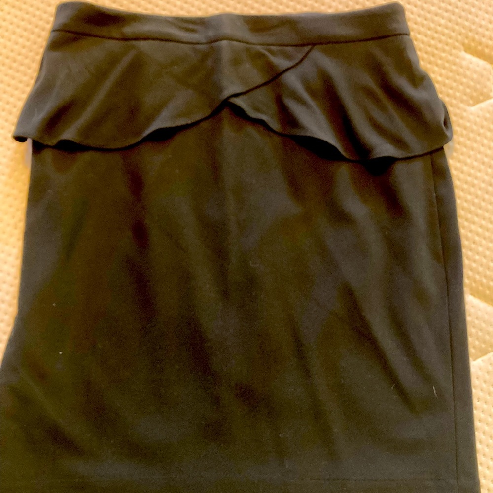 Black Express Pencil skirt